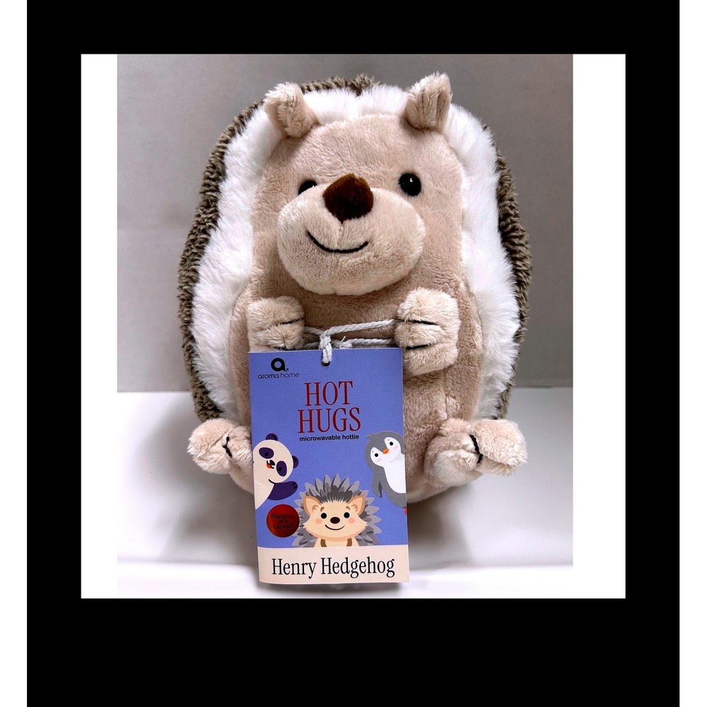 Aroma Home Hot Hugs Henry Hedgehog Microwavable Lavender Scented Plush AH0087HE-